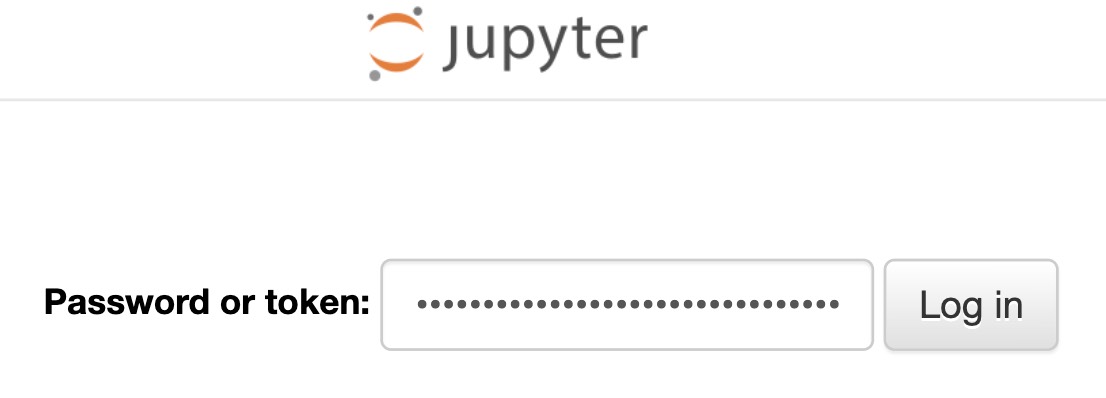 图 1-14 Jupyter Notebook登录