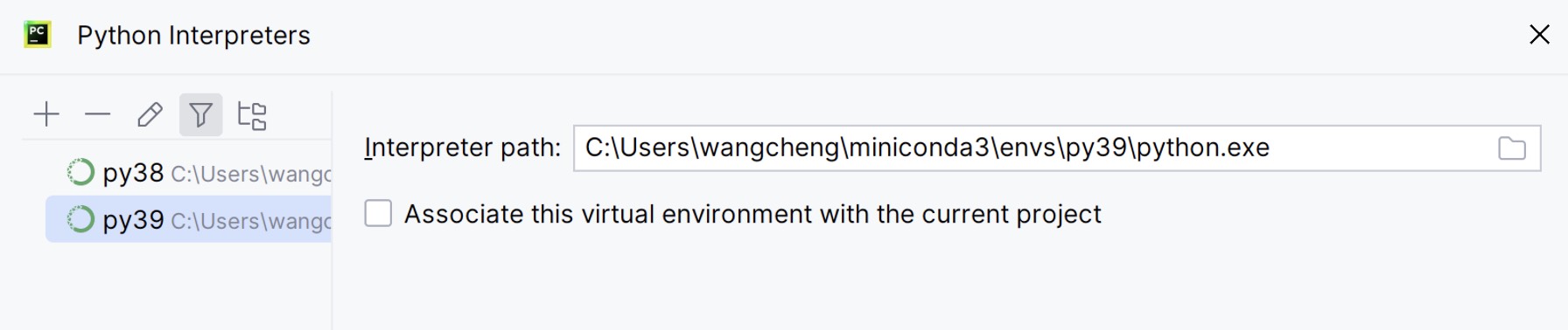 图 1-30 Python解释器添加图（三）